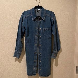 Women’s H&M denim shirt/jacket ; size small